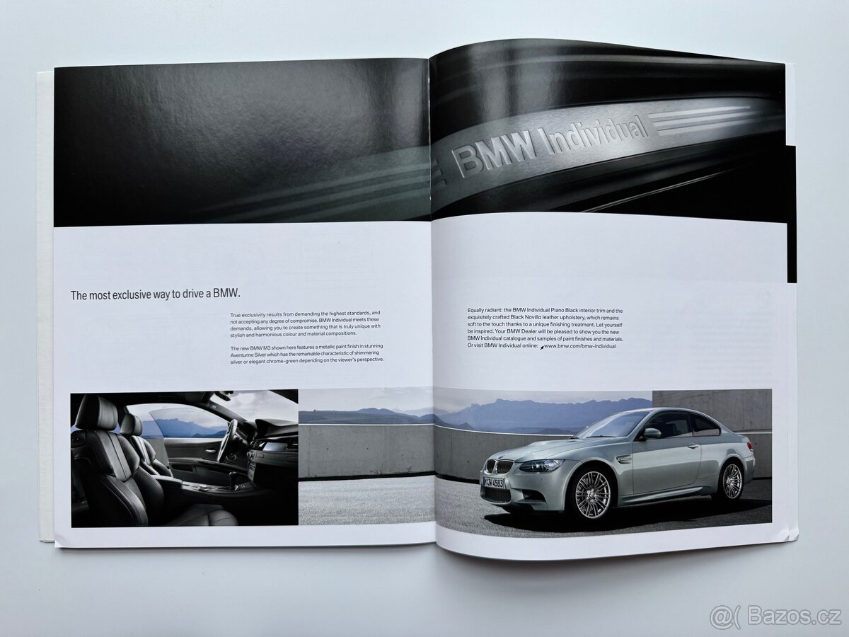 BMW M3 E92 prospekt - anglický prospekt - 8