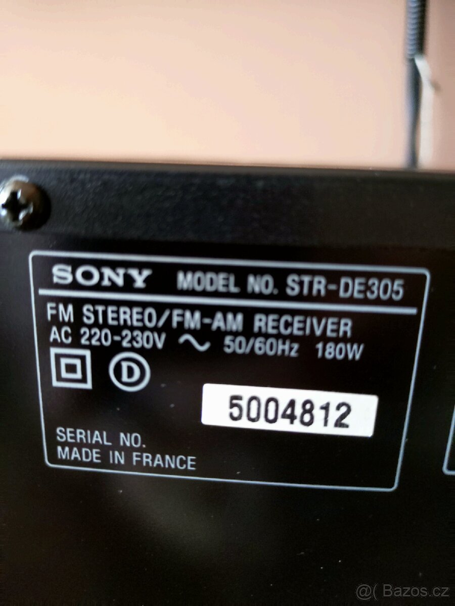 SONY STR-DE 305 receiver - 8