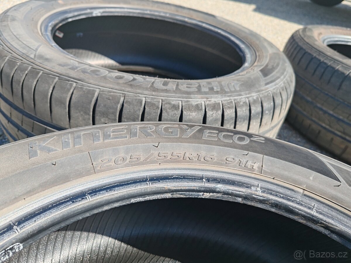 Prodám letní pneu 16" - Hankook Kinergy Eco2 205/55 R16 - 8