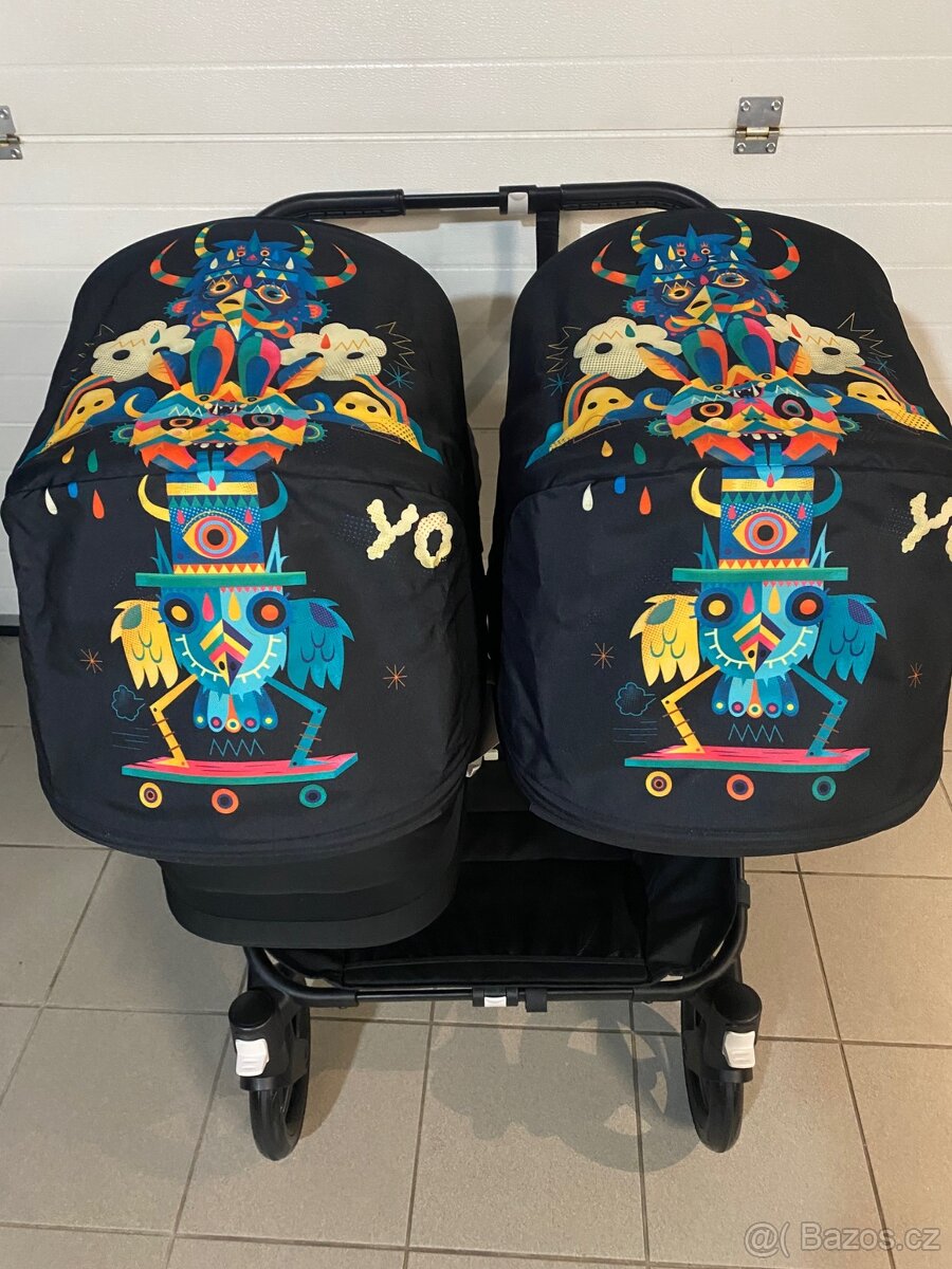 TOP STAV Bugaboo Donkey 5 Duo - limitka NIARK - 8