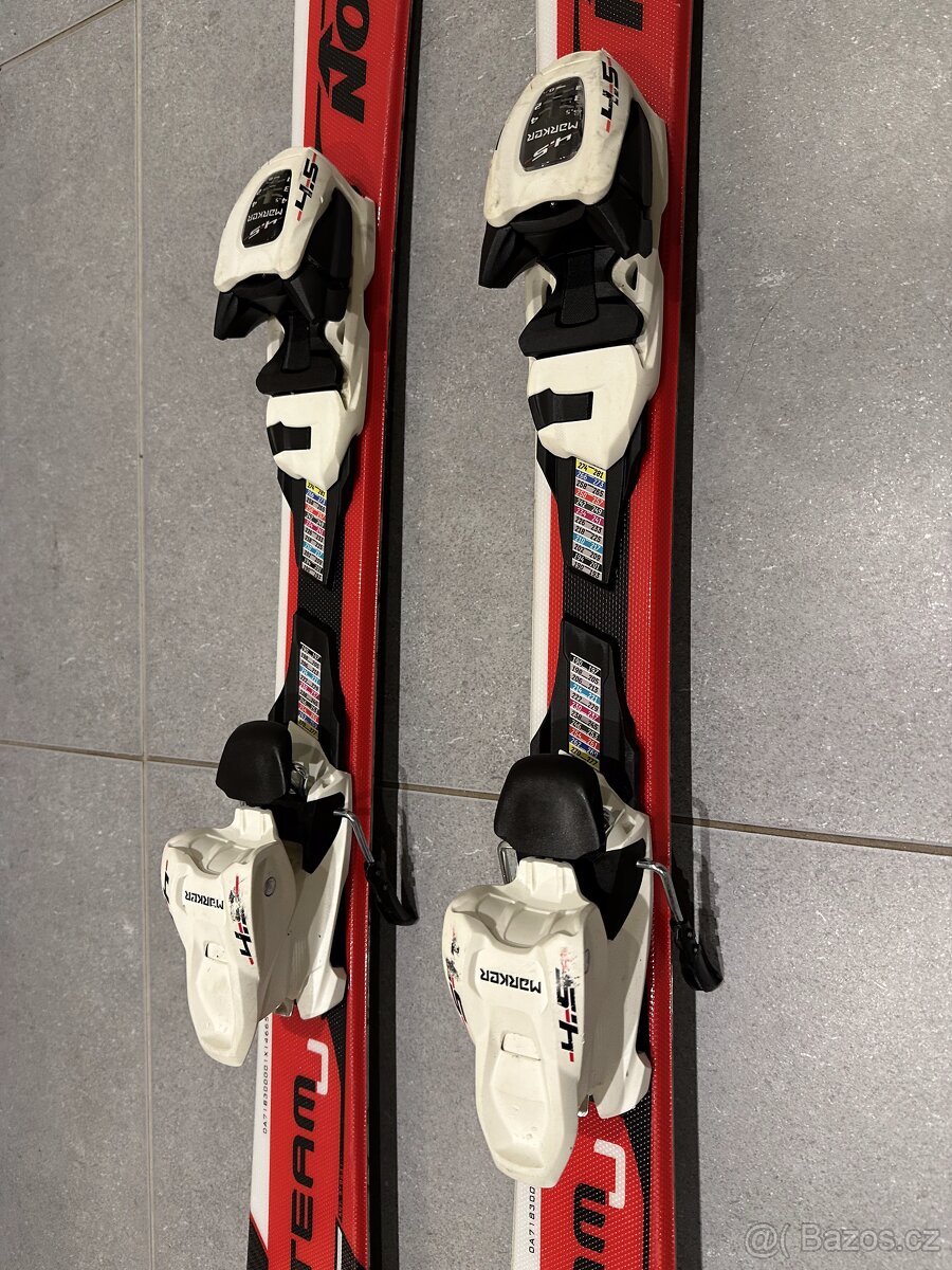 Nordica lyže 110 cm + vázání JR 4.5 - 8