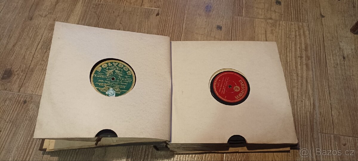 Šelakové desky 12 ks - 8