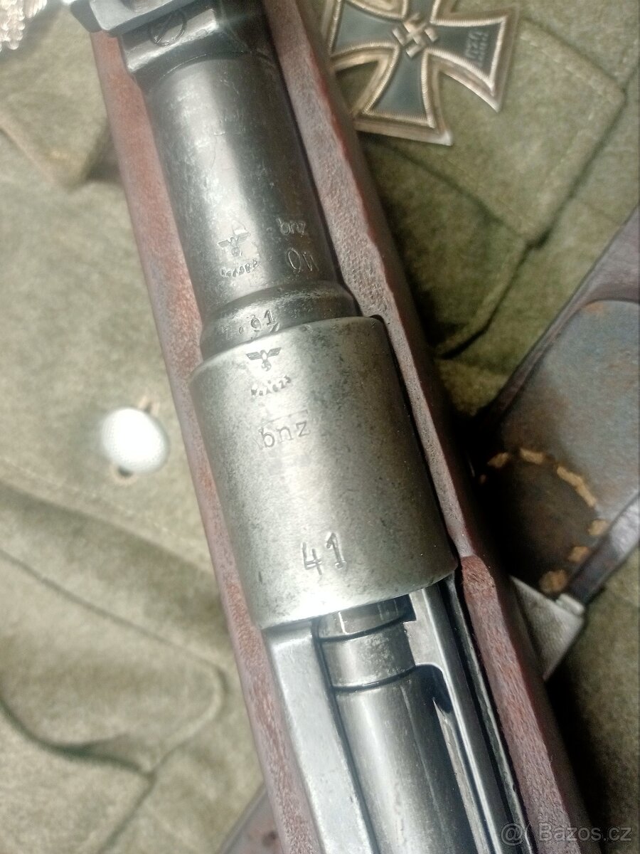 Mauser K 98 jednotek Wh Lw a SS - 8