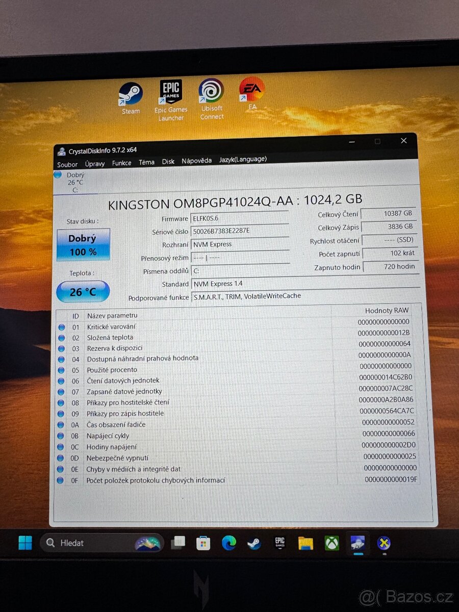 Herní notebook Acer Nitro ZÁRUKA - 8
