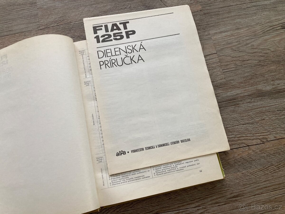 FIAT 125P - dílenská příručka - 8