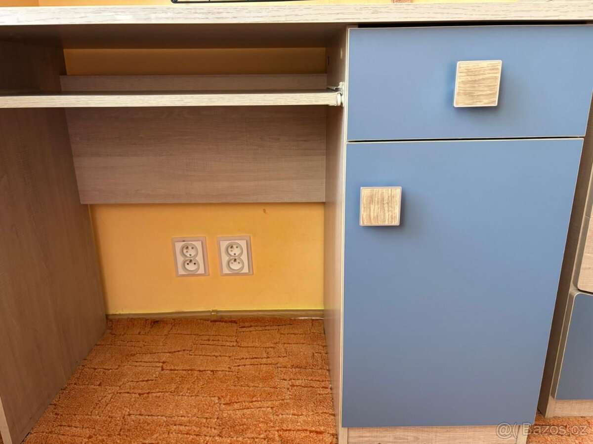 Ostrava – dětský pokoj pro dvě děti, 2× postel 90×200 - 8