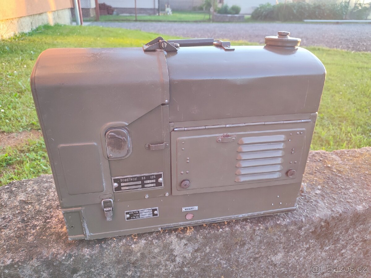 Vojenská elektrocentrála, Soustrojí SS 125 - 8