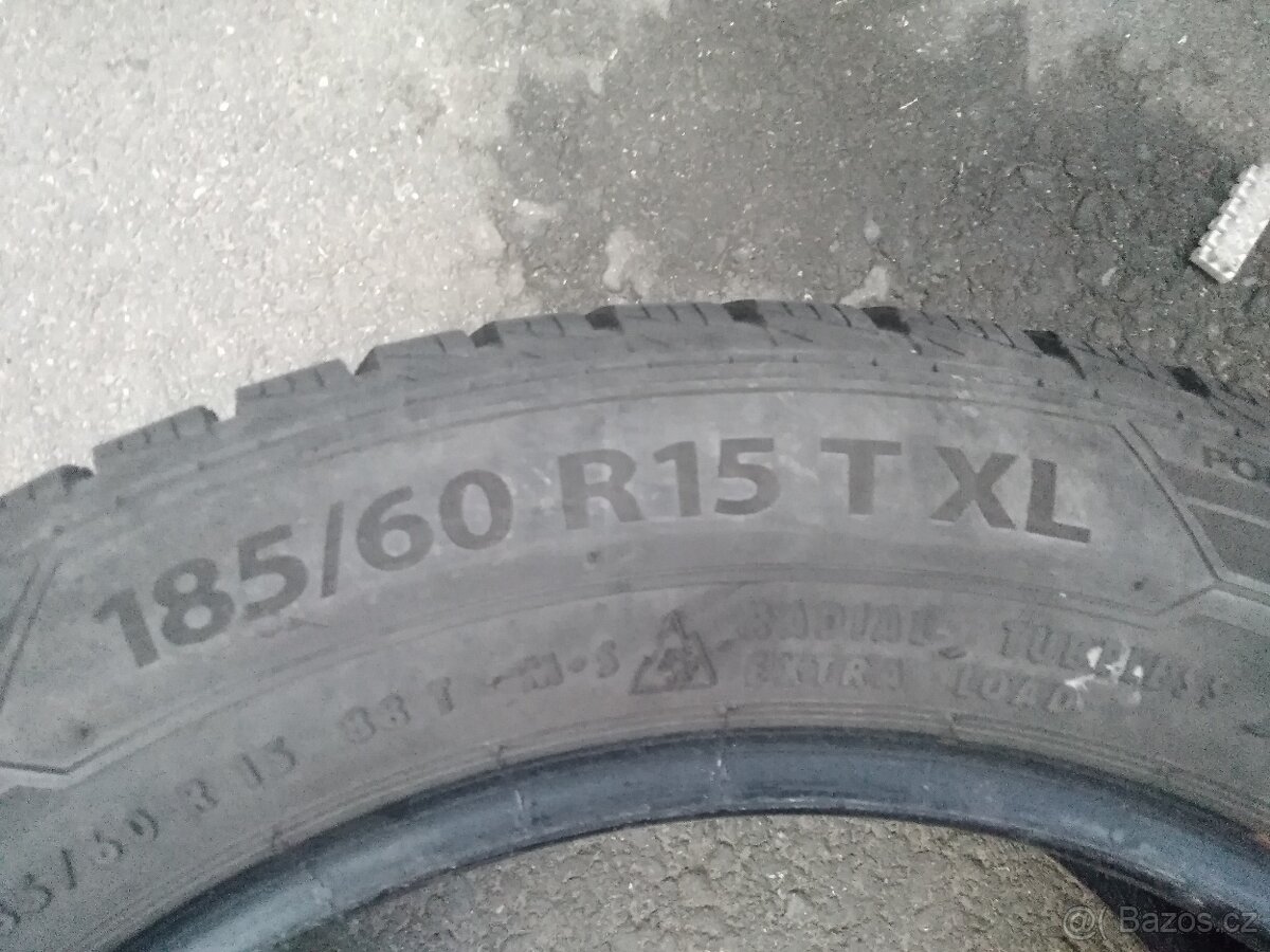 Prodám zimní gumy Barum Polaris 5 185/60 R15 88T - 8