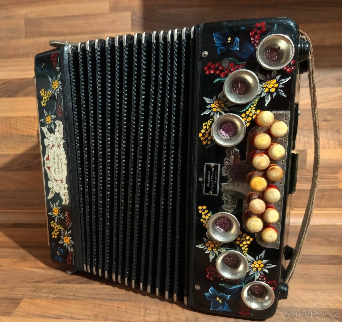 Heligonka (harmonika,akordeon) Novak G-C-F - 8