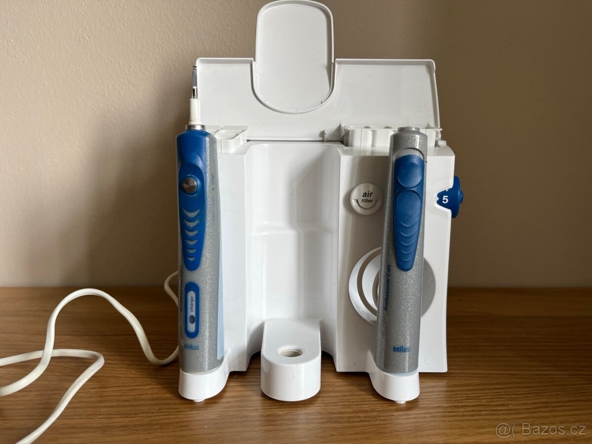 Braun Oral B elektrický kartáček+sprcha,nástavce - 8