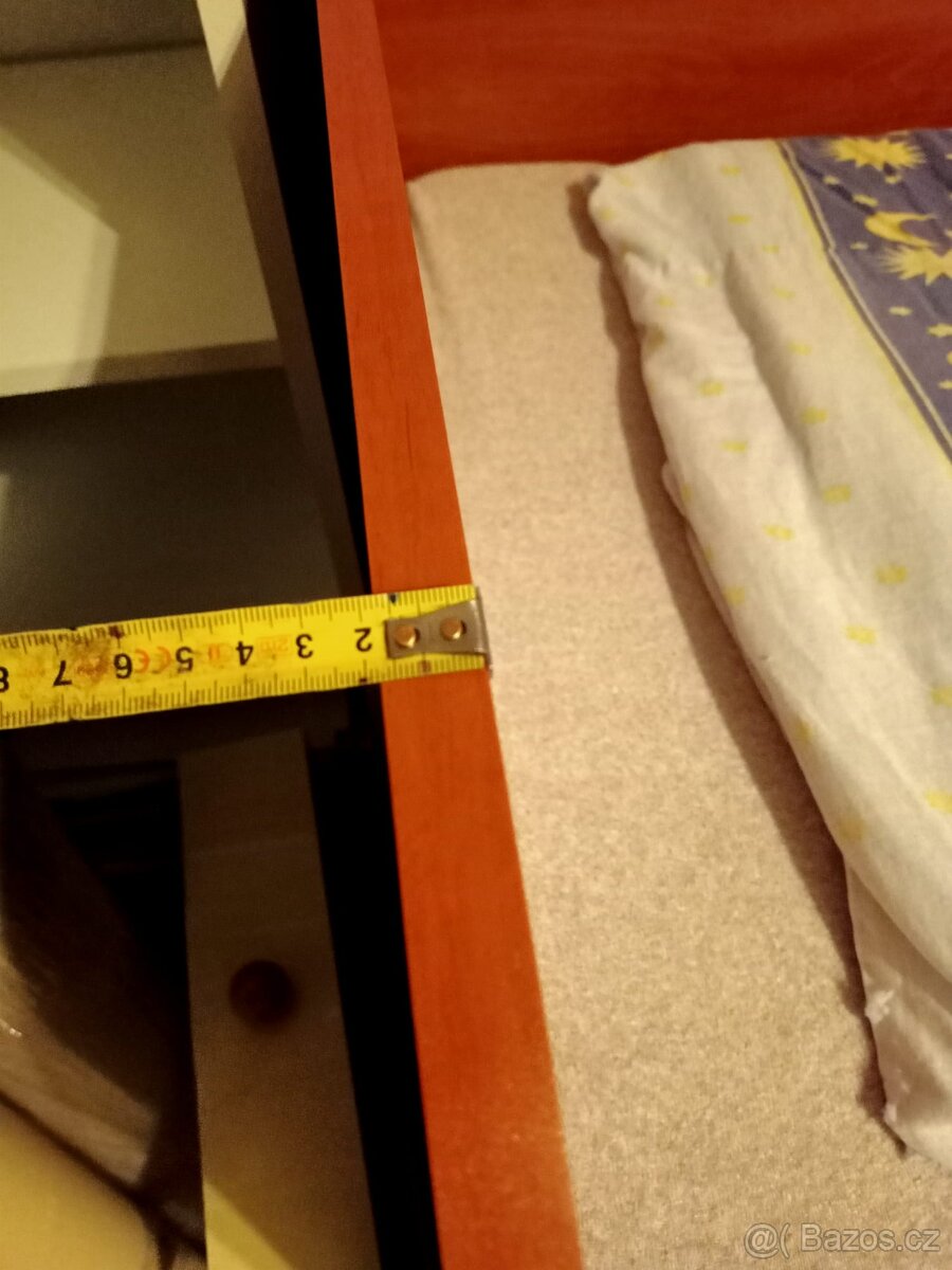 Postel 90x220 cm (bez matrace) - 8