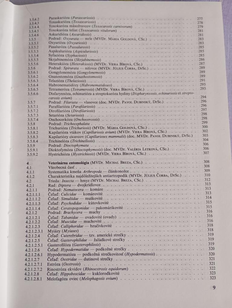 Veterinární parazitologie - 8