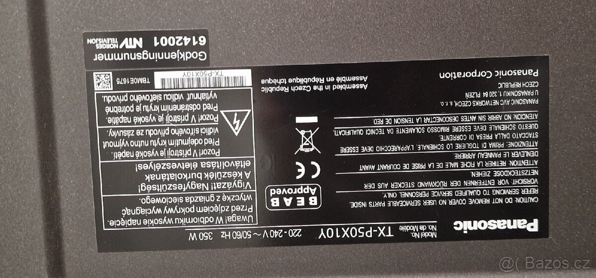 Televizor plasma Panasonic 50" 127cm TX-P50X10Y - 8