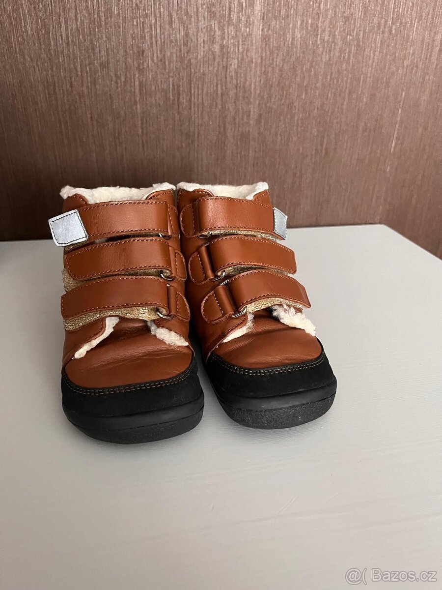 Zimní dětské barefoot boty - 8