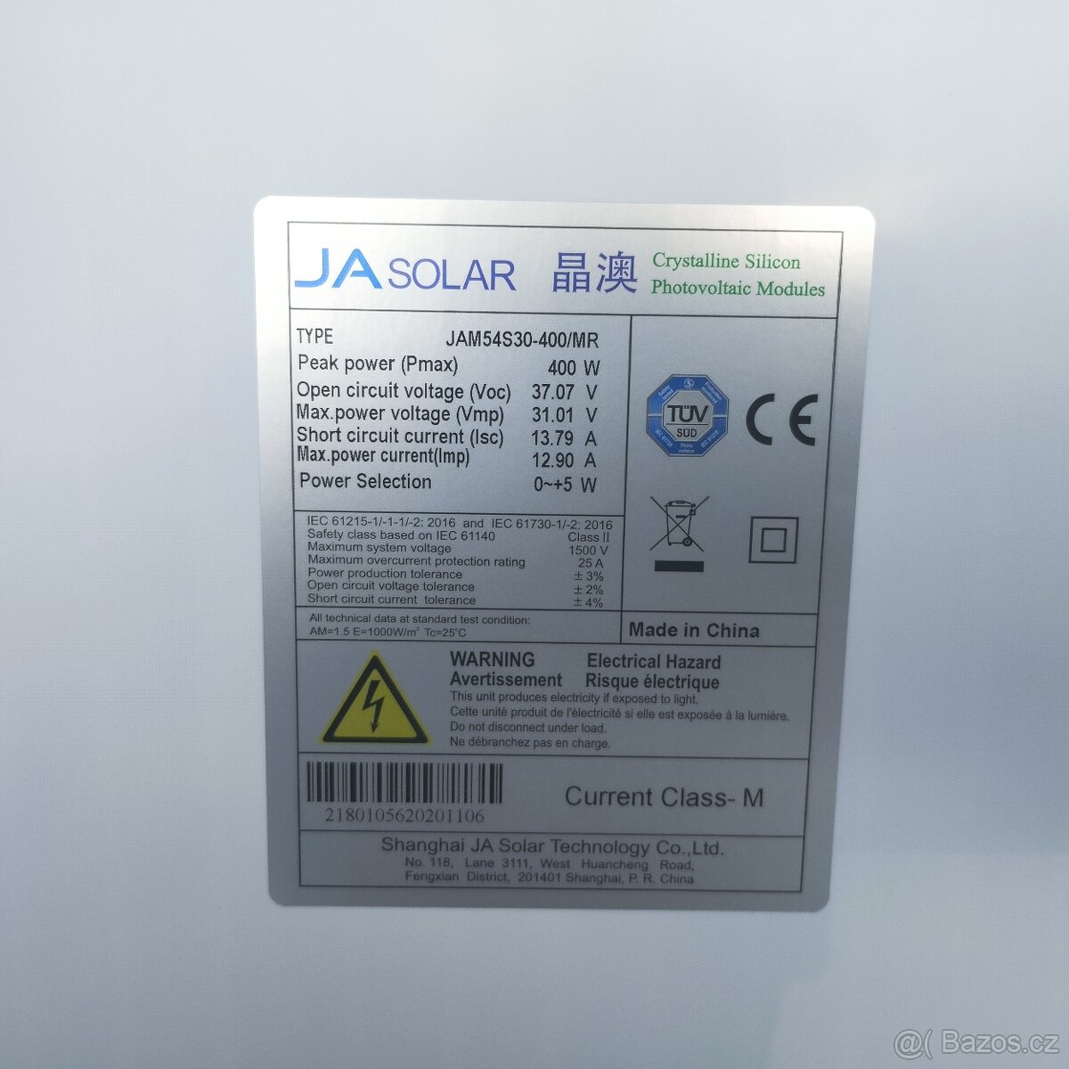 solární panely, měnič, regulátor. - 8