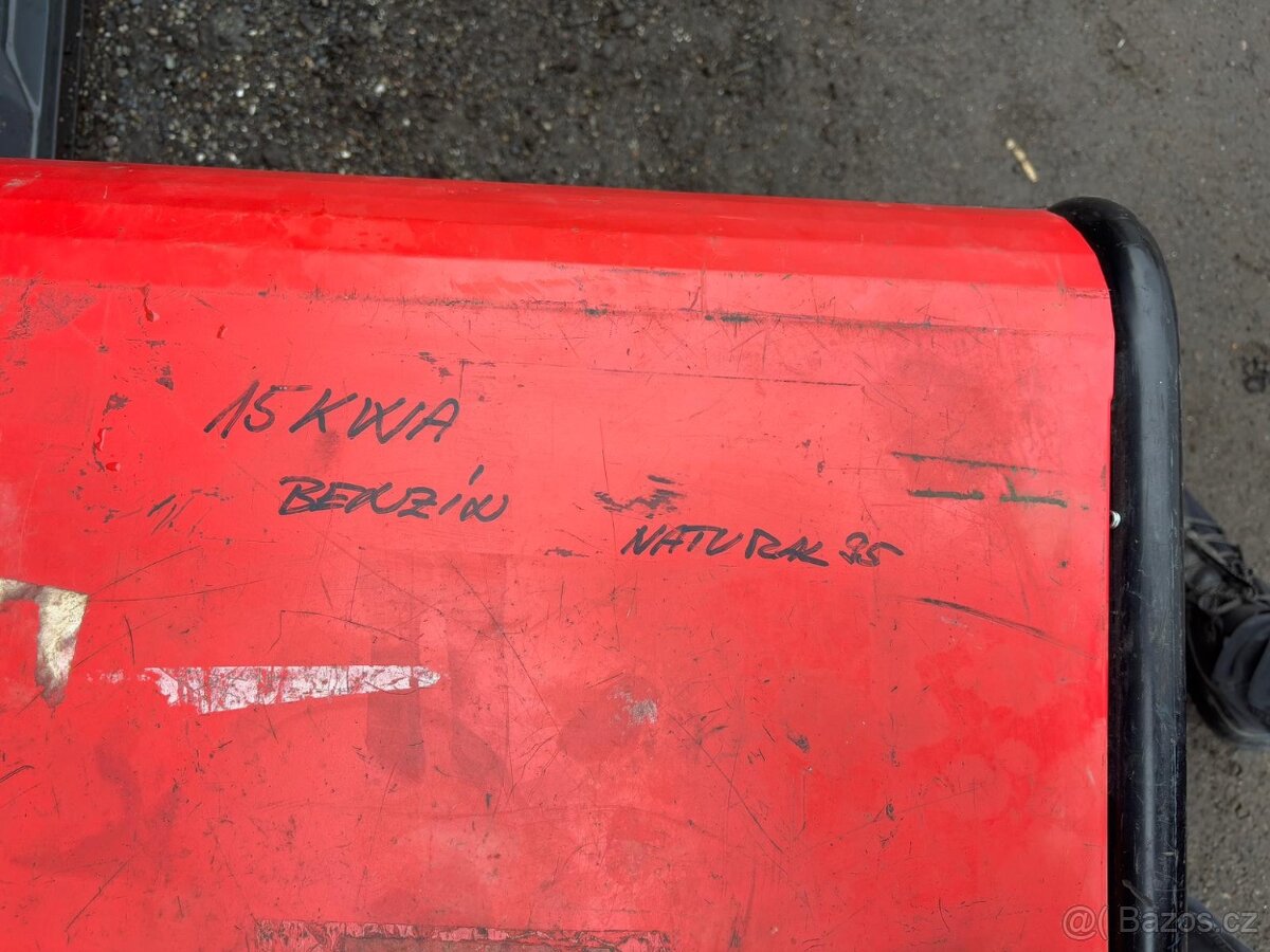 Benzíná elektrocentrála s el. startováním, skladem - 8