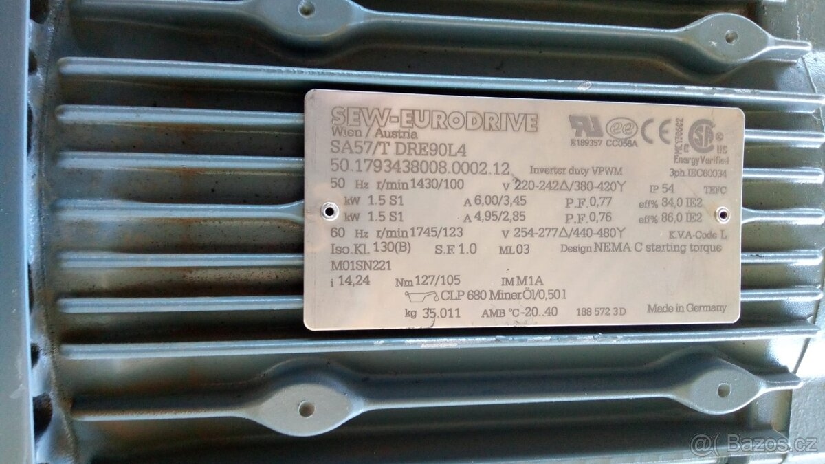 Elektrické motory Lenze a Sew Eurodrive - 8