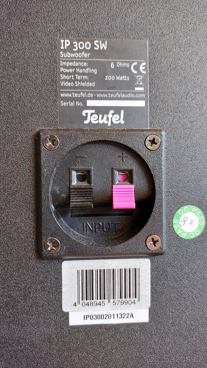 Receiver Teufel IP 300 BR+DO+repro+subwoofer - 8