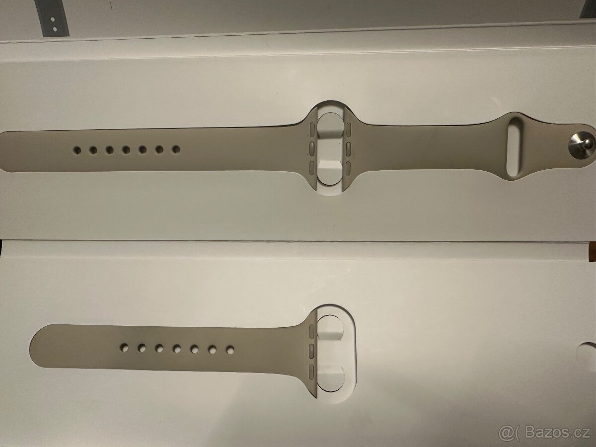 Apple Watch 7, 41 mm Starlight Alu Star - 8