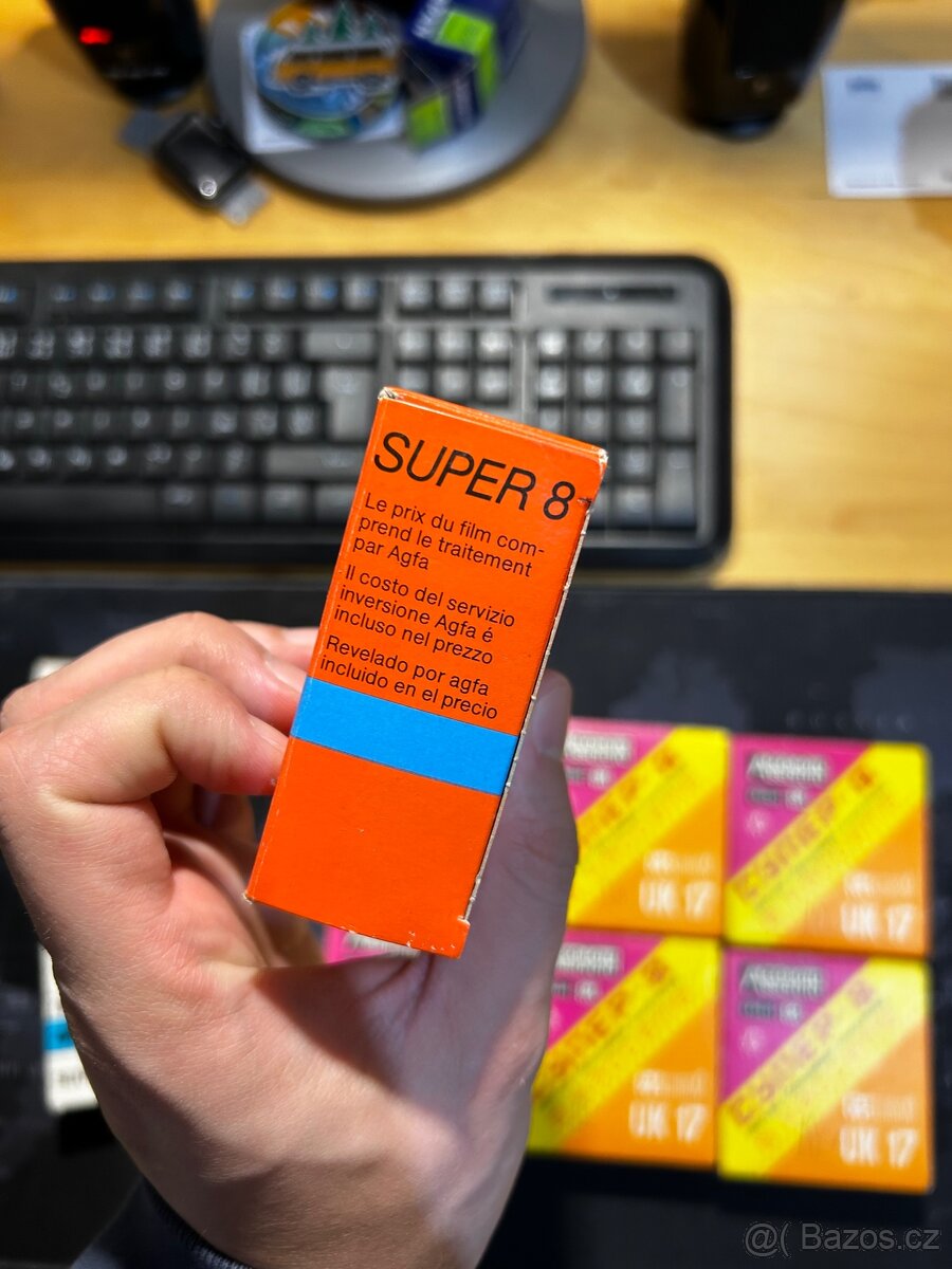 Staré analógové filmy 8ks - 8