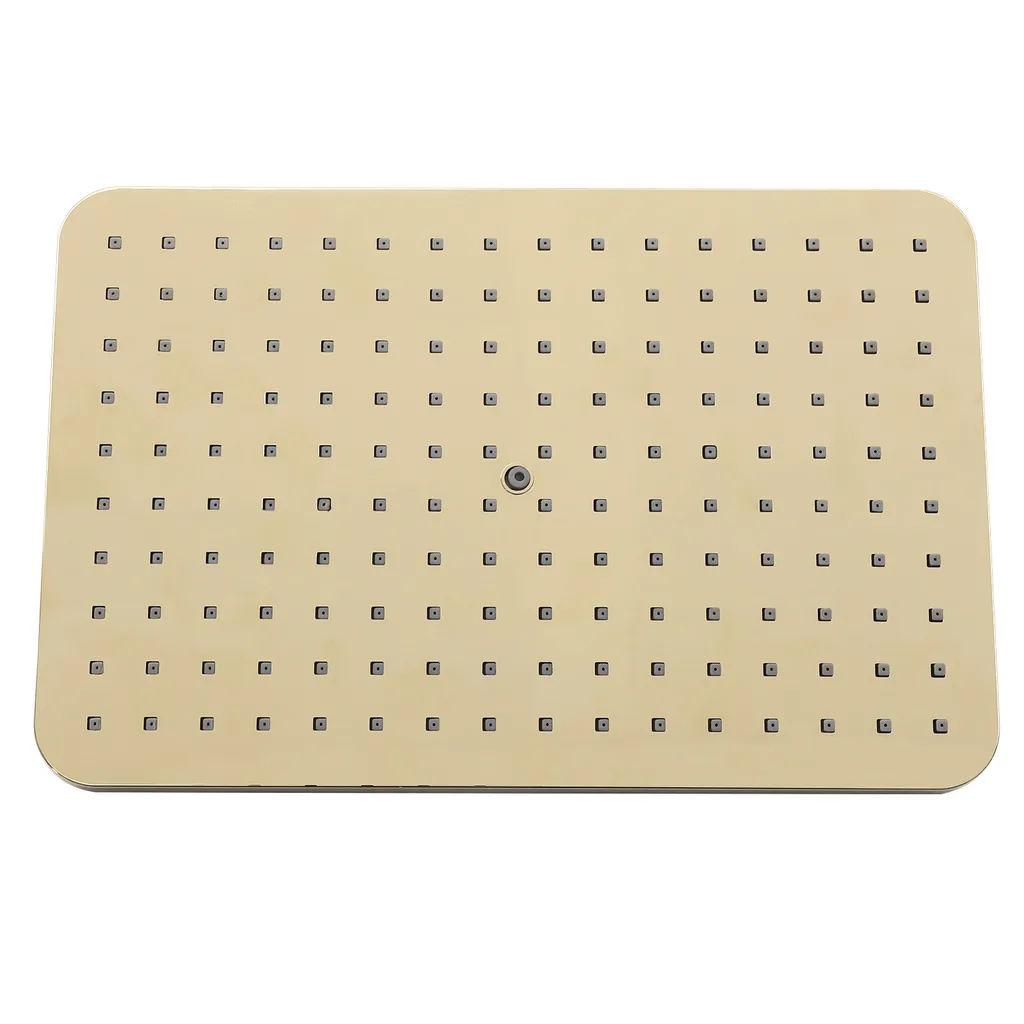 Nový sprchový set. Barva zlatá.9”9” - 8