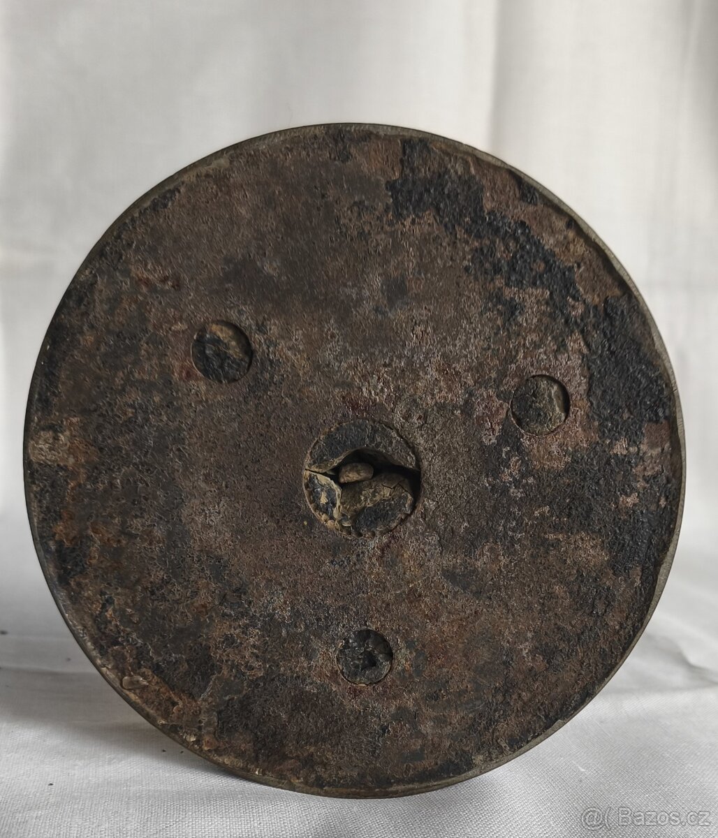 dva starožitné svícny - 8