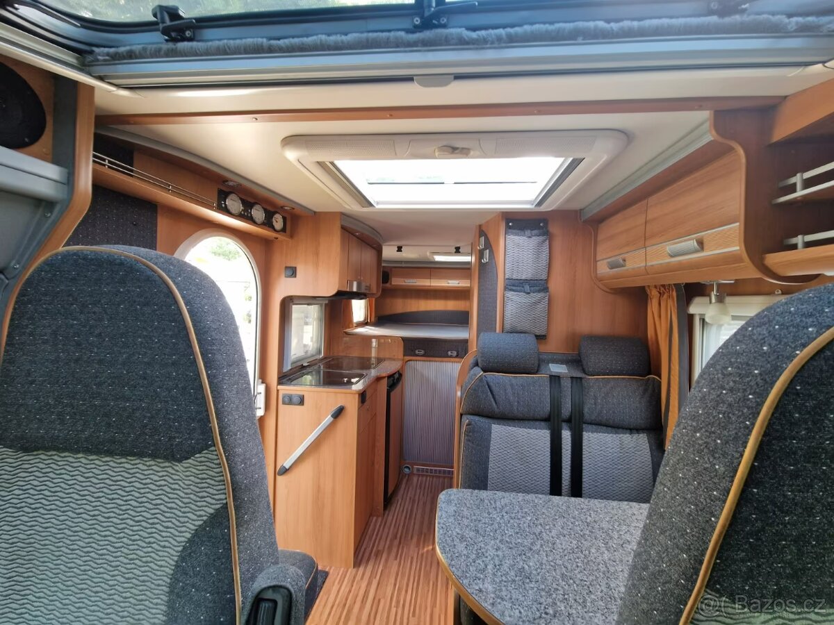 Obytné auto Dethleffs Globebus 2.3JTD,solár,satelit,garáž - 8
