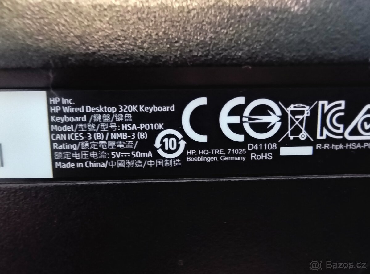 PC klávesnice HP - 8