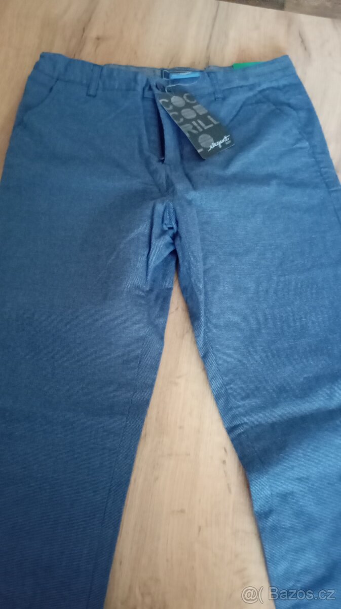 Nové chlapecké kalhoty, vel. 158 - 8
