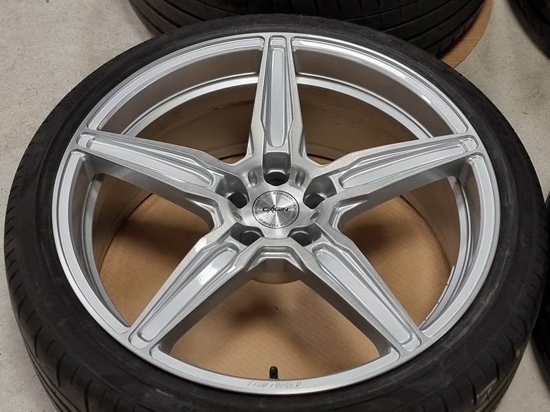 kovaná alu OXIGIN Oxflow 9 a 10,5x21" 5x112 s pneu - 8