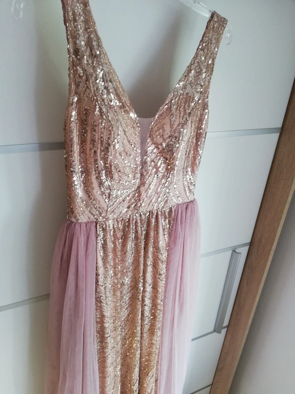 plesové šaty M - 8