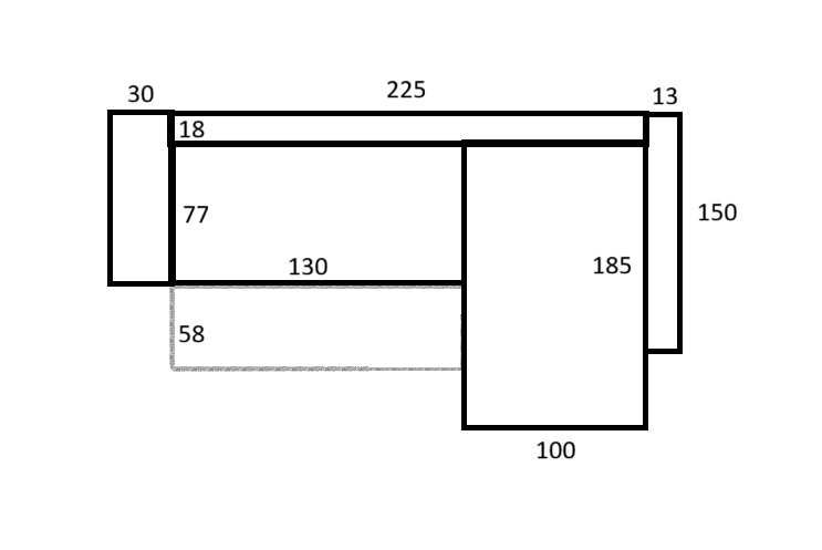 Rohová rozkládací sedací souprava - 8