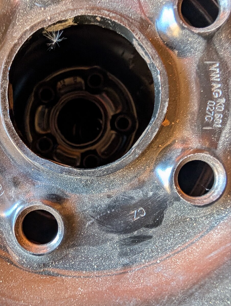 Plechové disky VW Golf, Golf plus, Caddy,... - 8