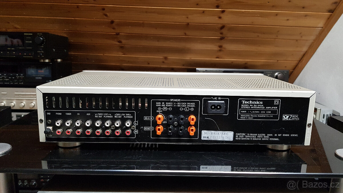 Technics SU-V45A Stereo zesilovač ClassAA - 8