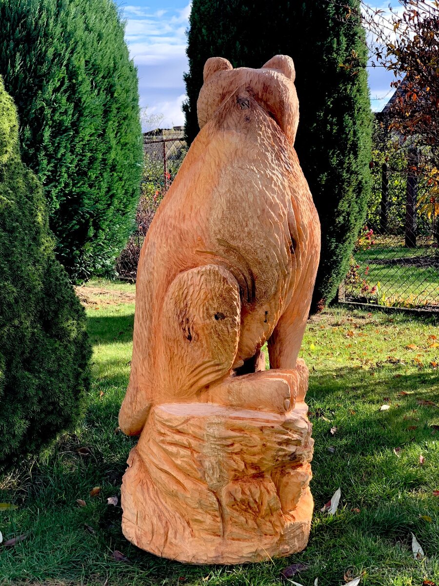 Dřevěná socha - 8