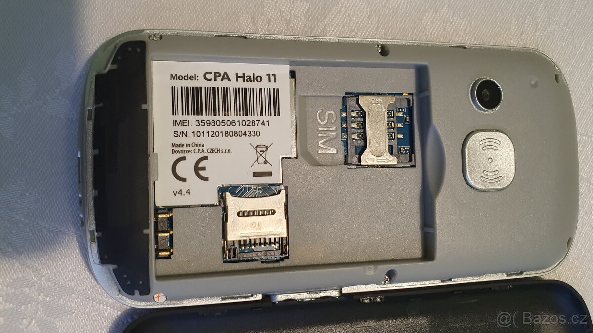 Telefon pro seniory CPA Halo 11 černý - 8