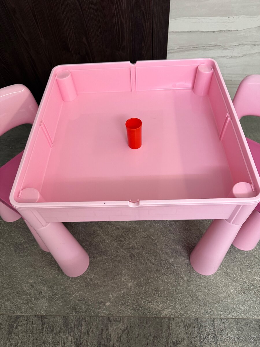 Dětský stolek a židle Newbaby - 8