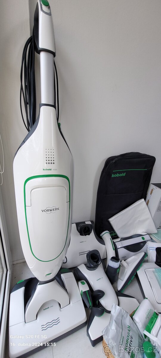 Vorwerk vysavač Kobold VK200 A příslušenství - 8
