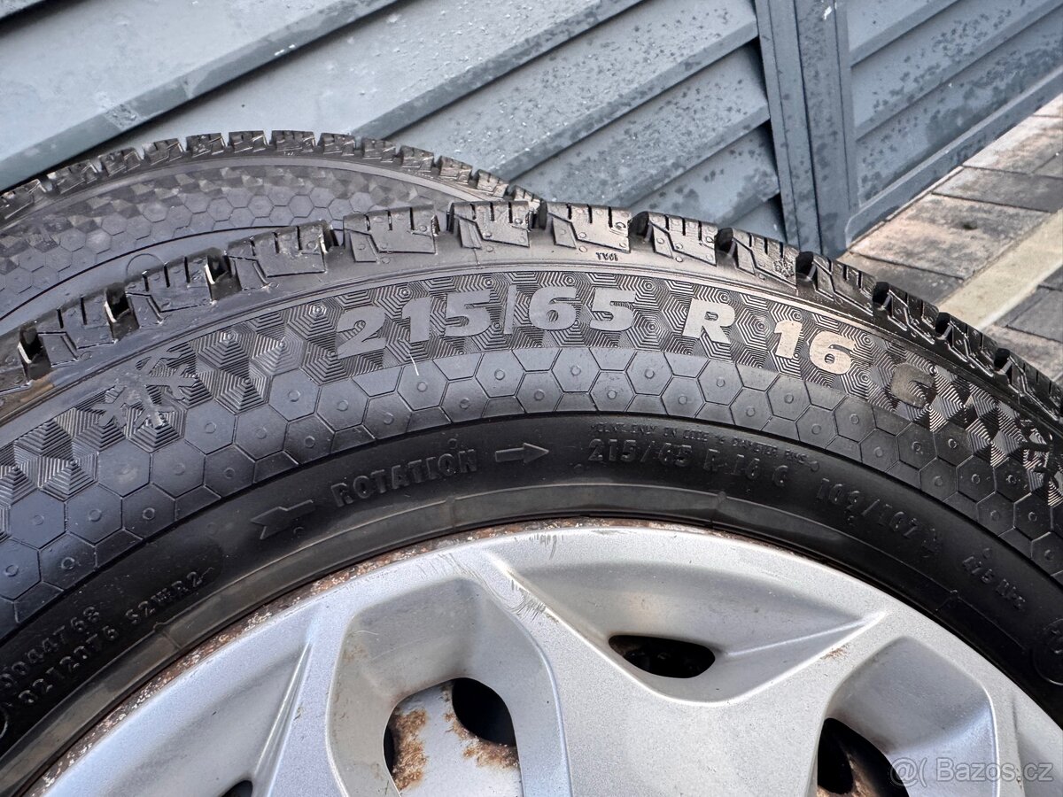 Zimní sada kol 215/65R16C - 8