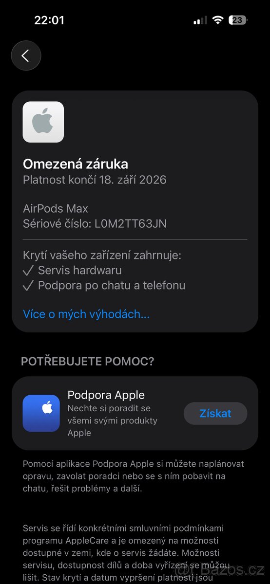 Apple Airpods Max 2 (2024) temně inkoustová - 8