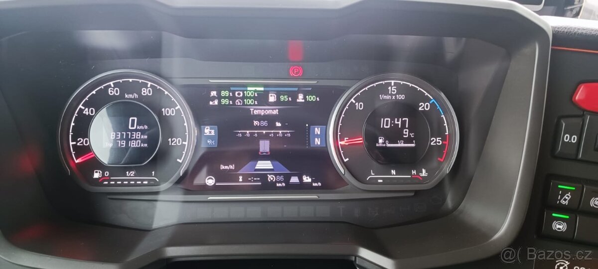 velkoobjemová tandemová souprava SCANIA R 410 - 8