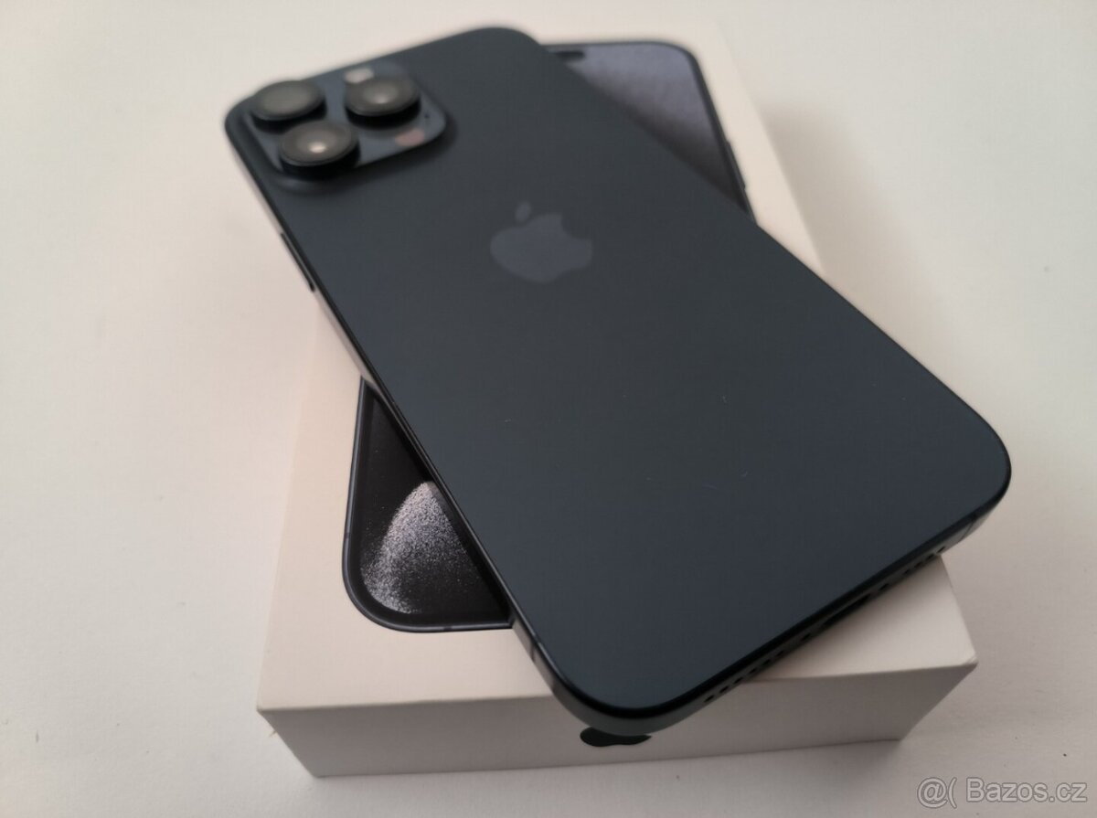 apple iphone 15 PRO MAX 256gb Blue Titanium / Batéria 100% - 8