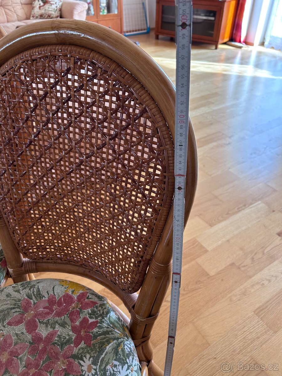 Ratanové židle 2ks - 8