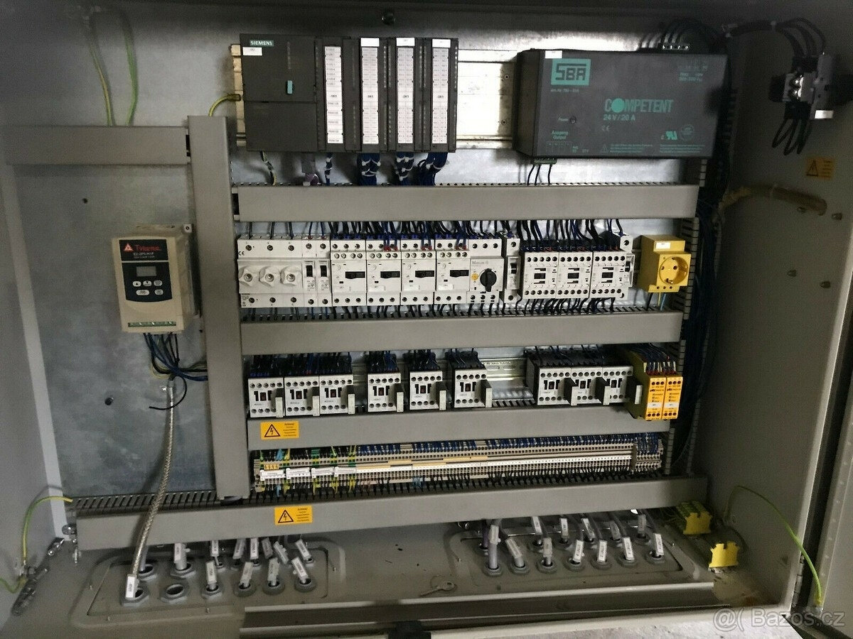 Štípačka dřeva, Siemens S5 PLC, jako nová - 8