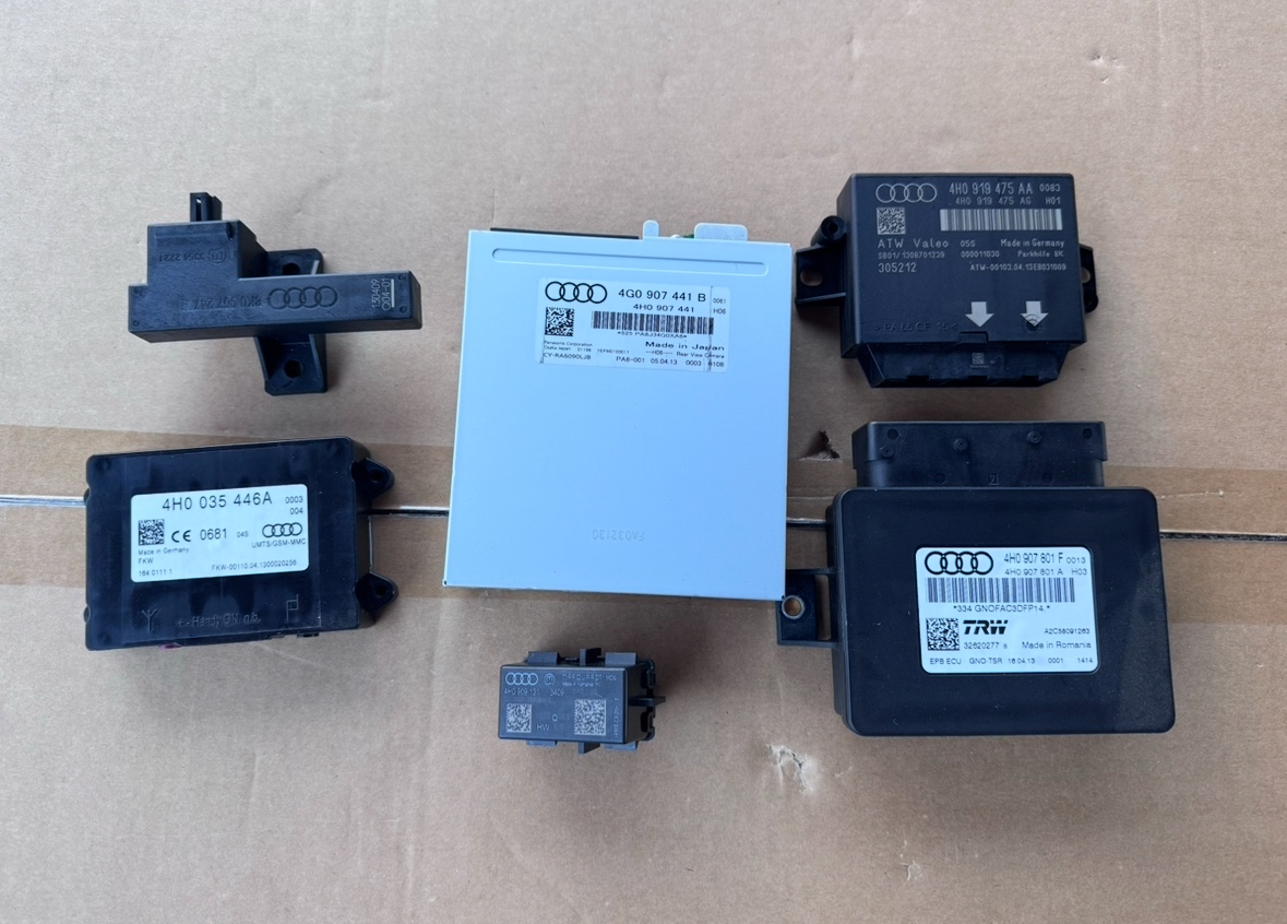 Jednotky a el. soucasti - Audi A6 4G/C7 - 8