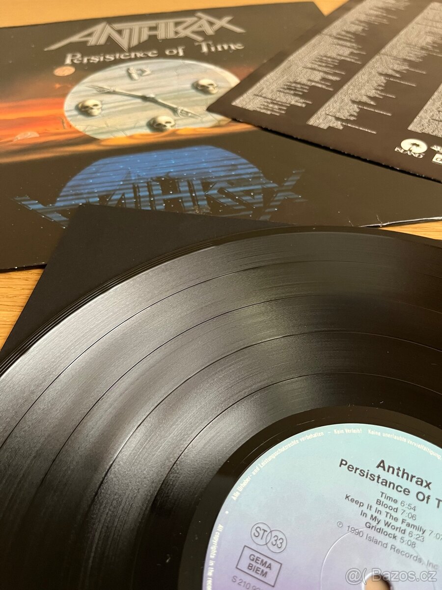 Anthrax – Persistence Of Time - 8