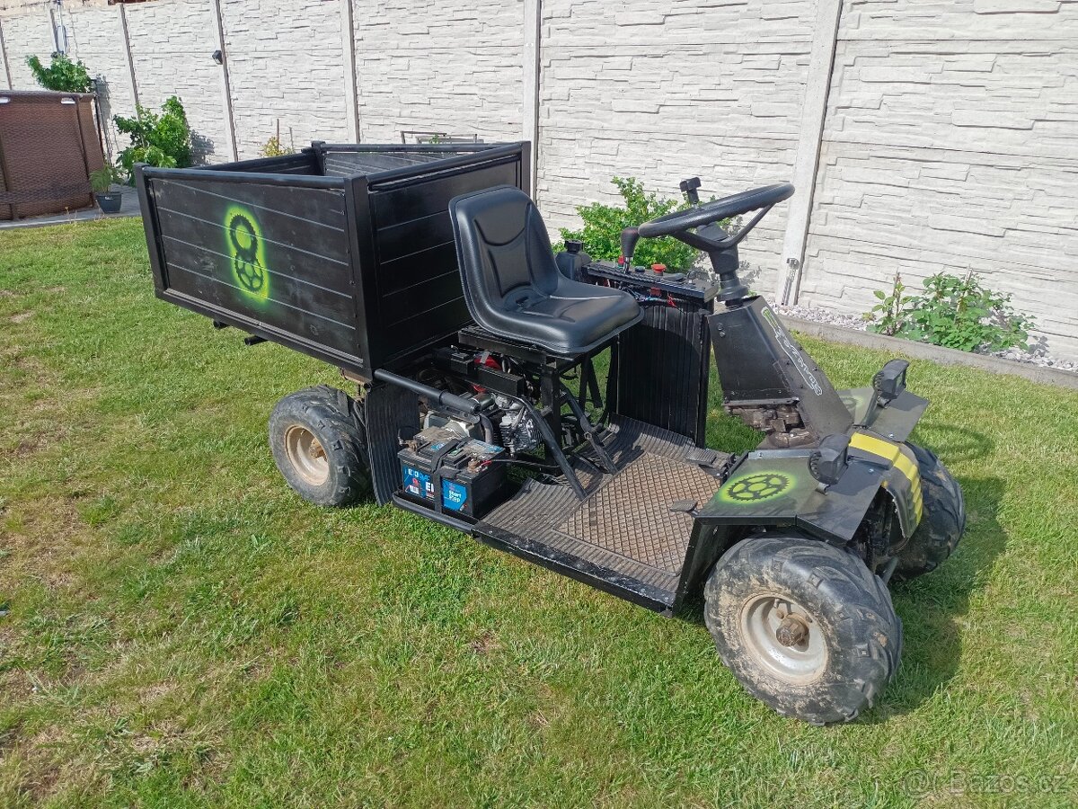 Malotraktor, sklápěč, 4 rychlostní... - 8