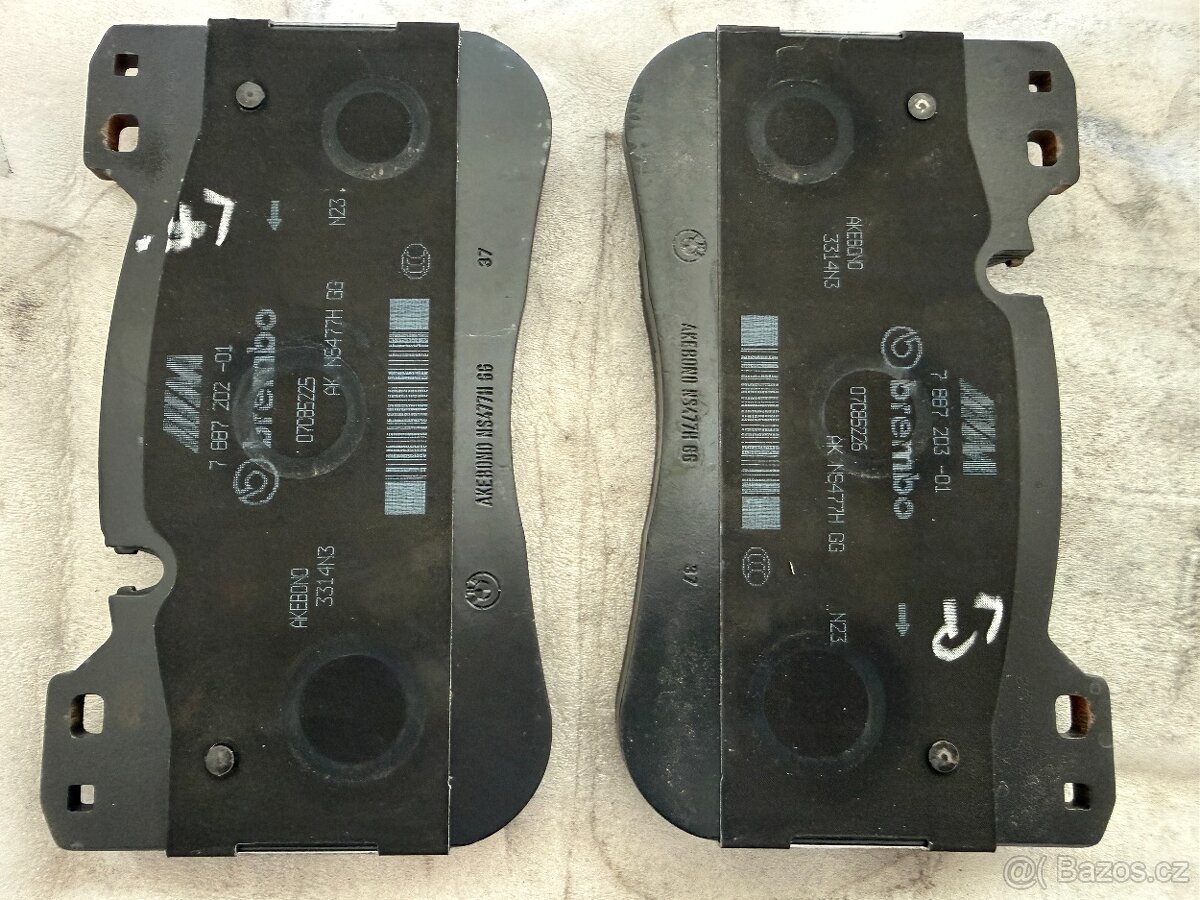 Karbon-keramické kotouče a destičky BMW M3/M4–originál BMW - 8