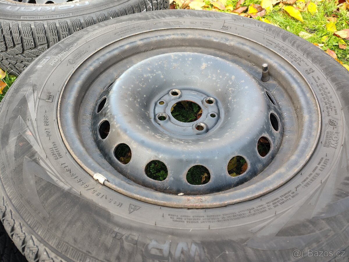 Plechové disky - 4ks FIAT BRAVO 2 15x6J/ET31. 5 - 8