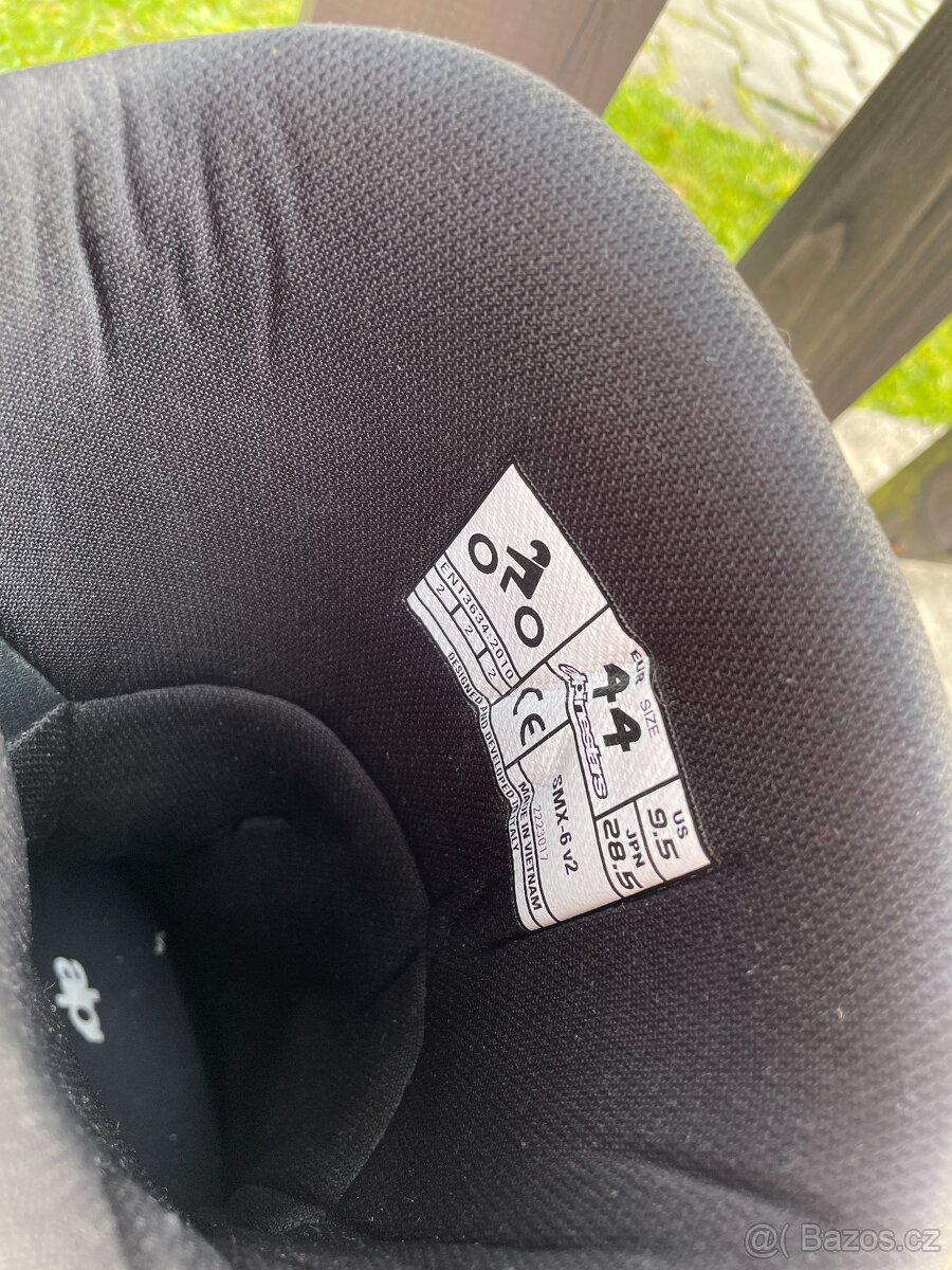 Boty Alpinestars SMX6 V2 black-white - 8